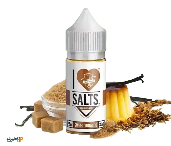 سالت تنباکو وانیل آی لاو سالت Salt Sweet Tobacco I Love Salt