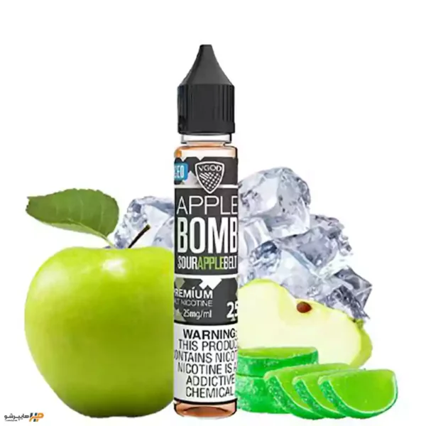 سالت بمب سیب یخ ویگاد Salt Apple Ice Bomb Vgod